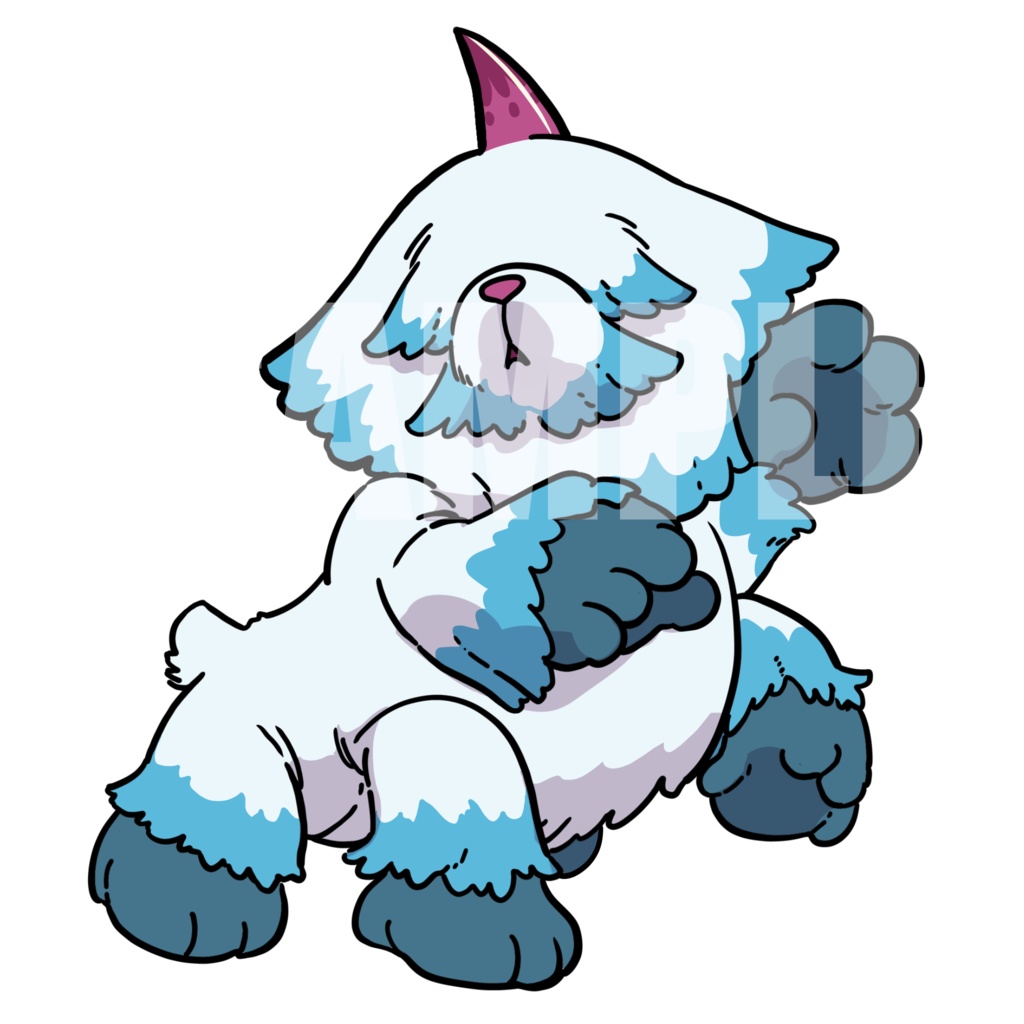 絵柄が違いすぎるクトゥルフ神話生物素材「ノフ=ケー」