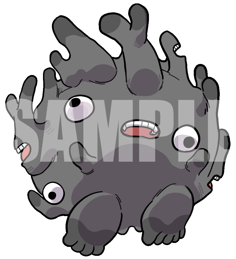 動く!絵柄が違いすぎるクトゥルフ神話生物素材12種まとめセット2 SPLL:E192762