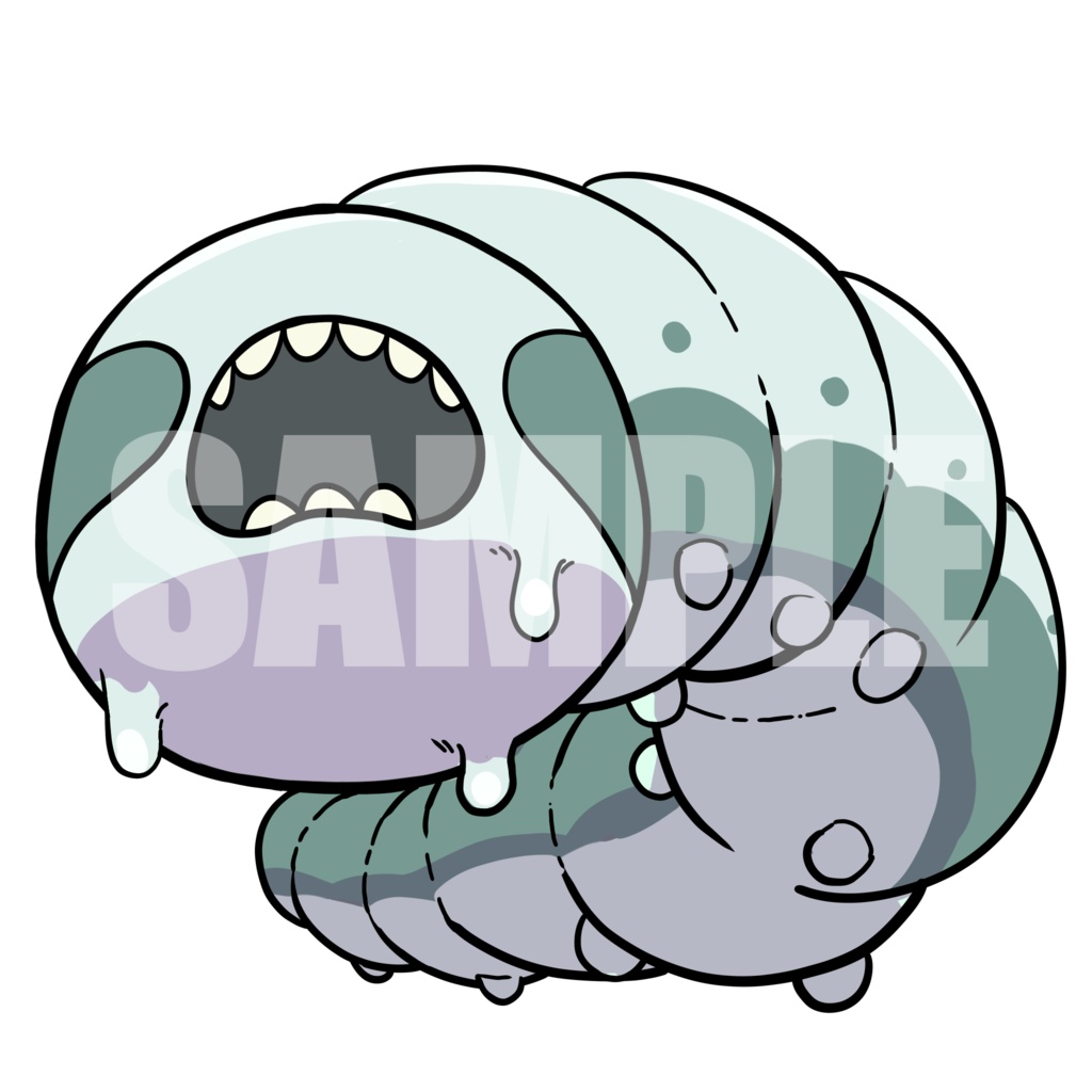 絵柄が違いすぎるクトゥルフ神話生物素材「ドール」