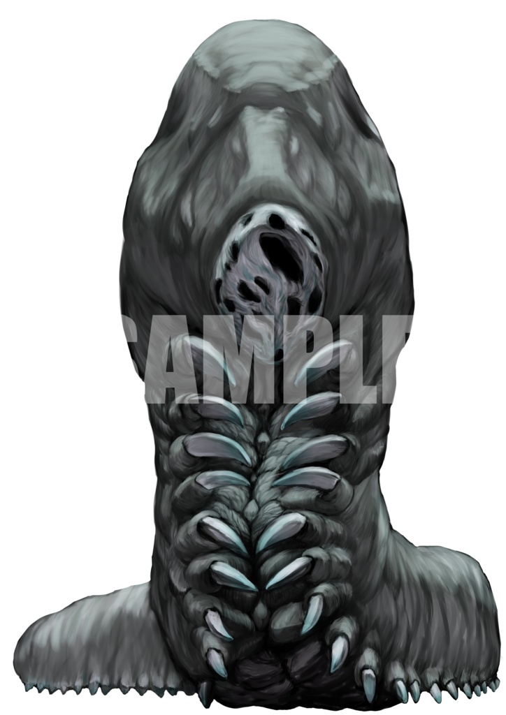 絵柄が違いすぎるクトゥルフ神話生物素材「ドール」