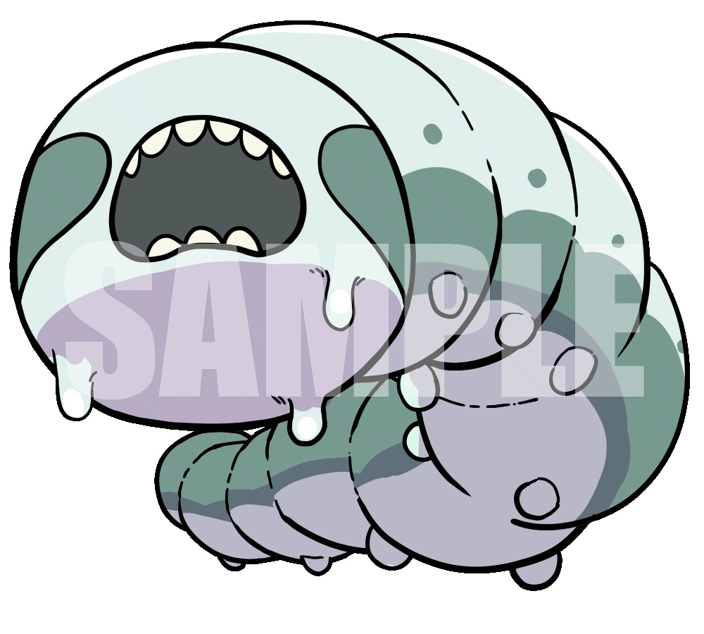 動く!絵柄が違いすぎるクトゥルフ神話生物素材「ドール」SPLL:E190045