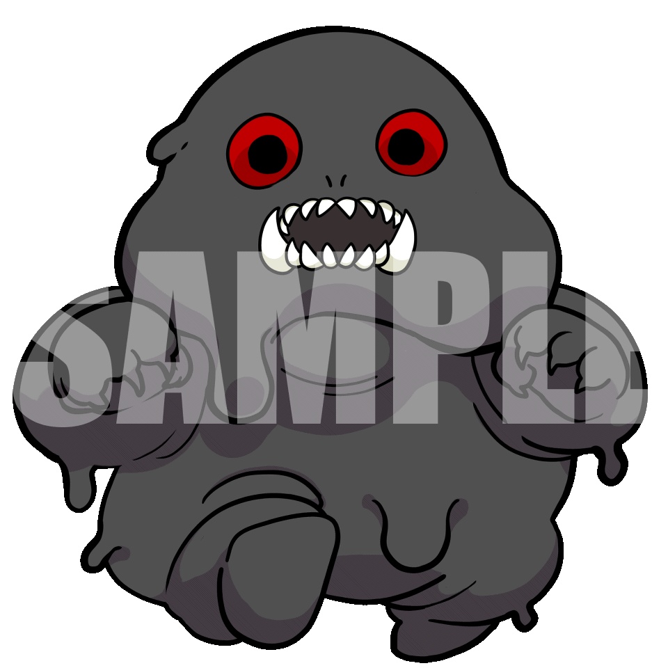 動く!絵柄が違いすぎるクトゥルフ神話生物素材12種まとめセット3 SPLL:E192959