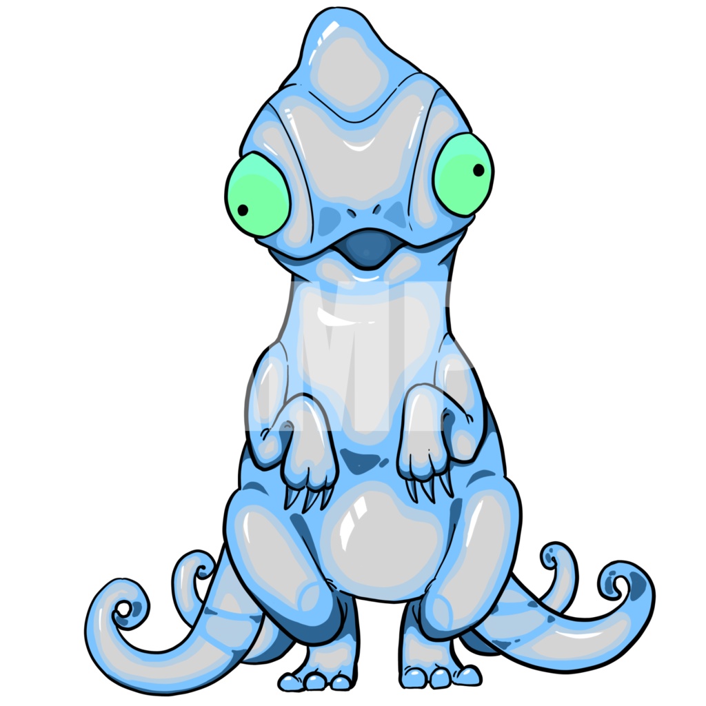 絵柄が違いすぎるクトゥルフ神話生物素材「ロイガー」