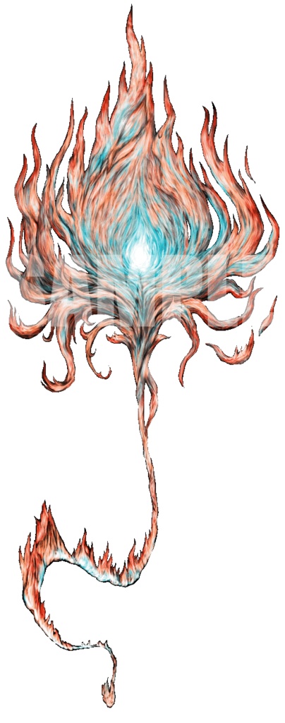 動く!絵柄が違いすぎるクトゥルフ神話生物素材「炎の精」SPLL:E189302