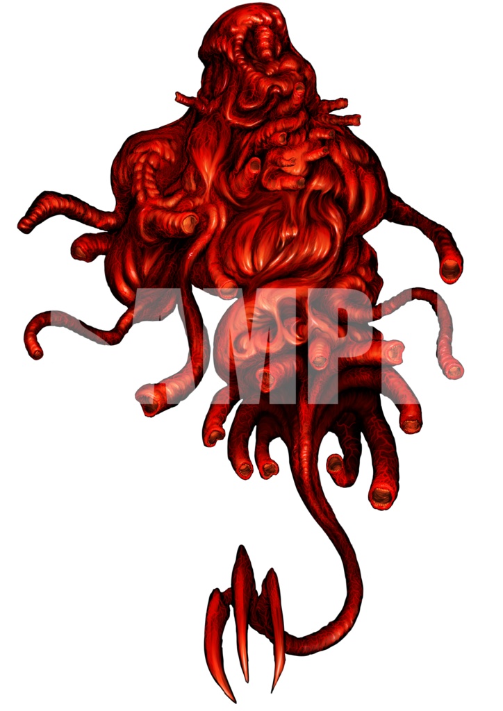 絵柄が違いすぎるクトゥルフ神話生物素材「星の精」