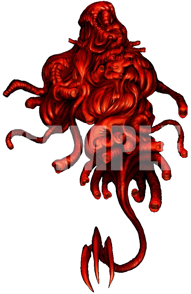 動く!絵柄が違いすぎるクトゥルフ神話生物素材「星の精」SPLL:E189746