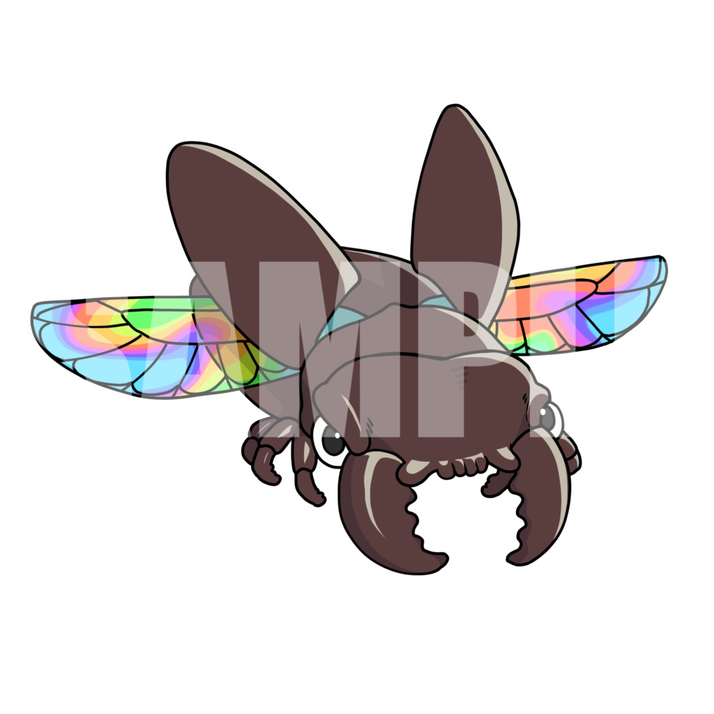 絵柄が違いすぎるクトゥルフ神話生物素材「偉大なる種族(新)」