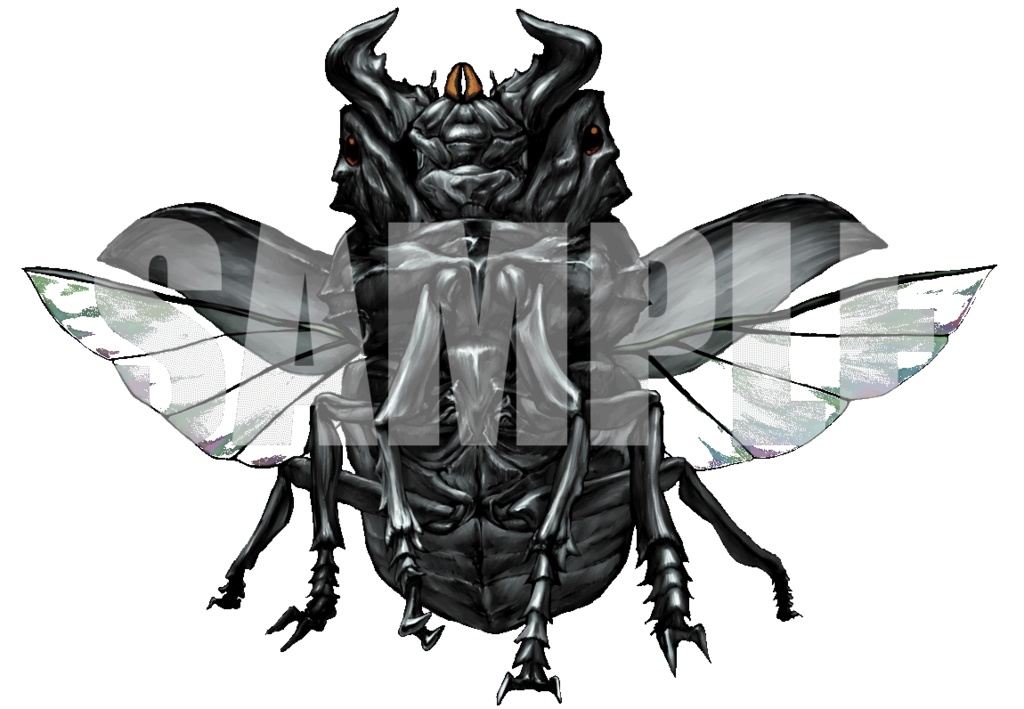 動く!絵柄が違いすぎるクトゥルフ神話生物素材「偉大なる種族(新)」SPLL:E188246