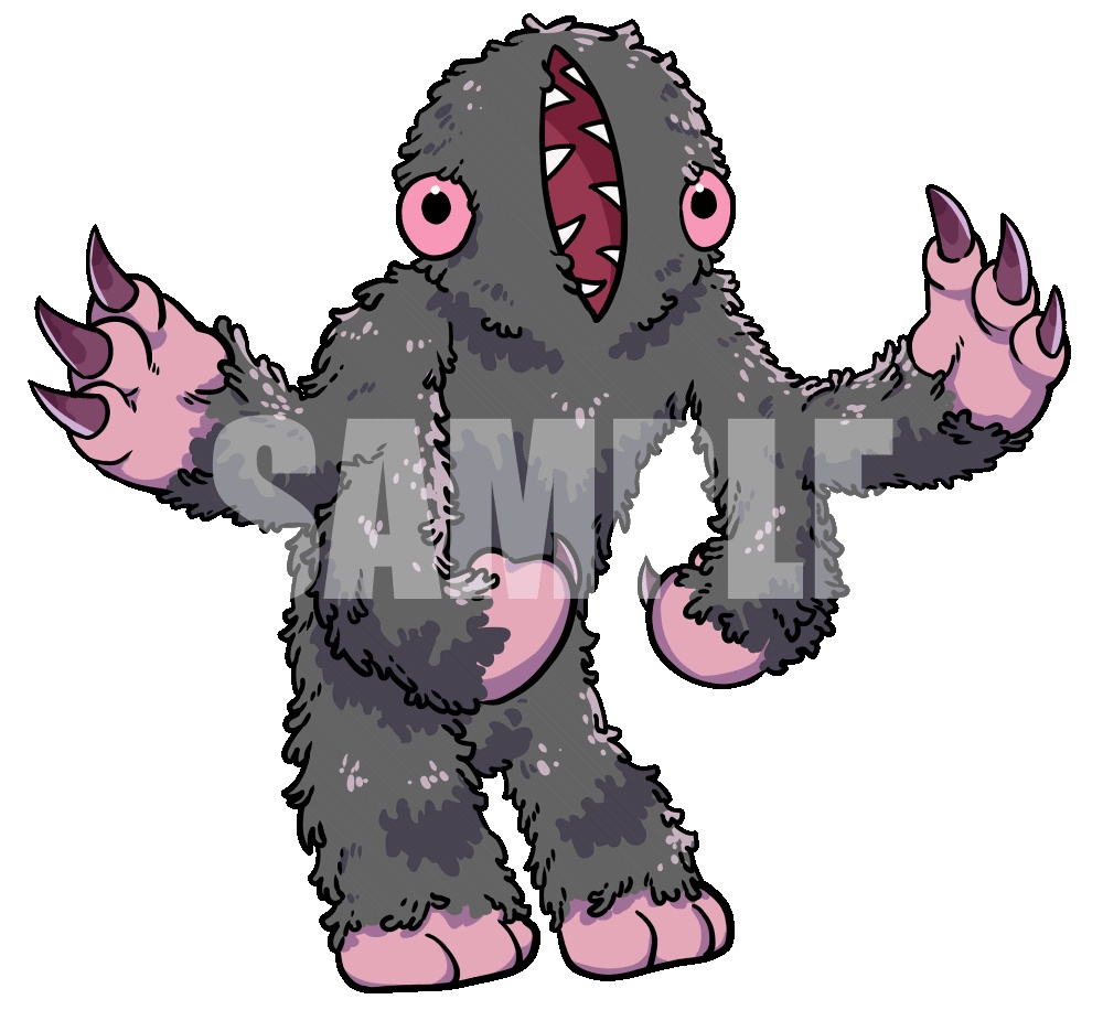 動く!絵柄が違いすぎるクトゥルフ神話生物素材~おトクな12種まとめセット~その6 SPLL:E188246