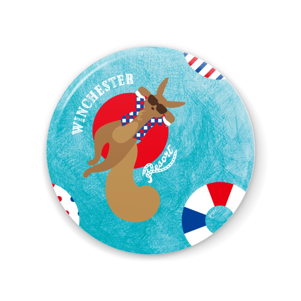 W Resort 缶ミラー