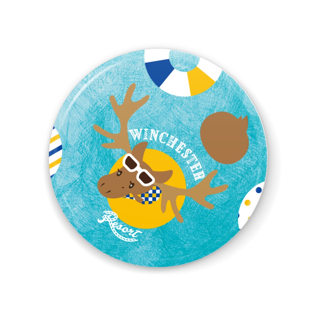 W Resort 缶ミラー