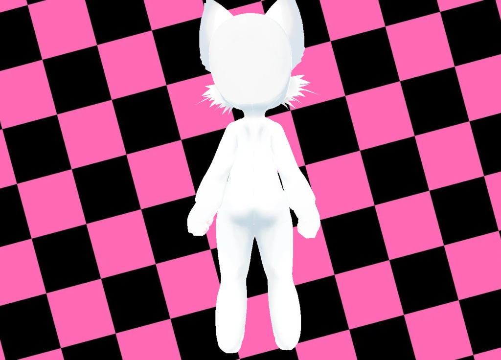 【VRoid】FREE Chibi Cat Vrm