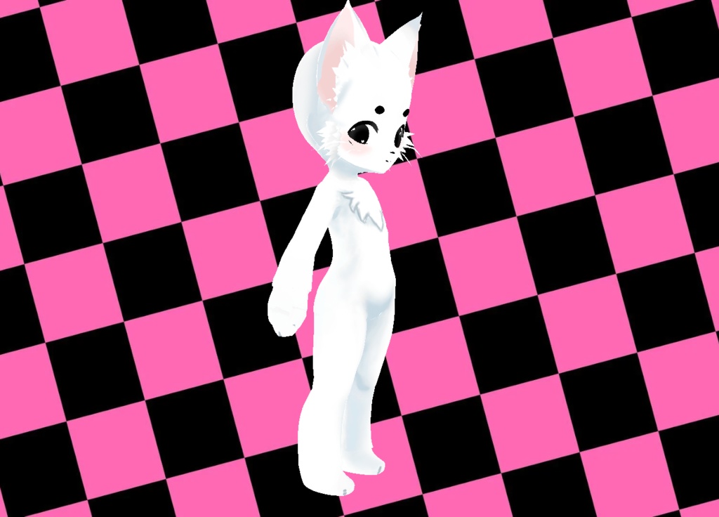 【VRoid】FREE Chibi Cat Vrm