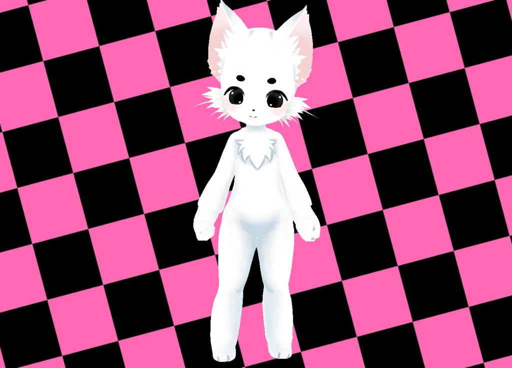 【VRoid】FREE Chibi Cat Vrm