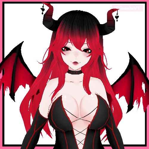 【VRoid】Ember Premade Vtuber .vrm