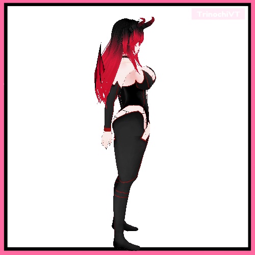 【VRoid】Ember Premade Vtuber .vrm