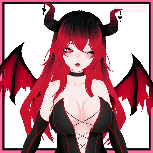 【VRoid】Ember Premade Vtuber .vrm