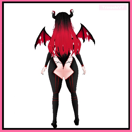 【VRoid】Ember Premade Vtuber .vrm