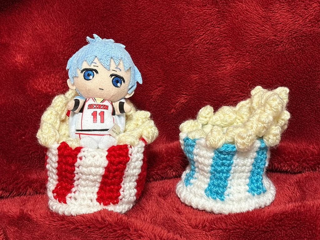 ポップコーンの巾着袋