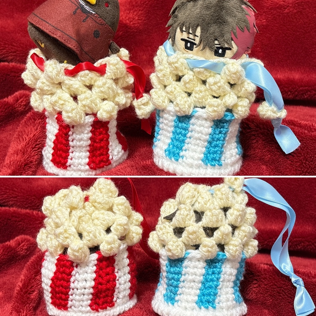 ポップコーンの巾着袋