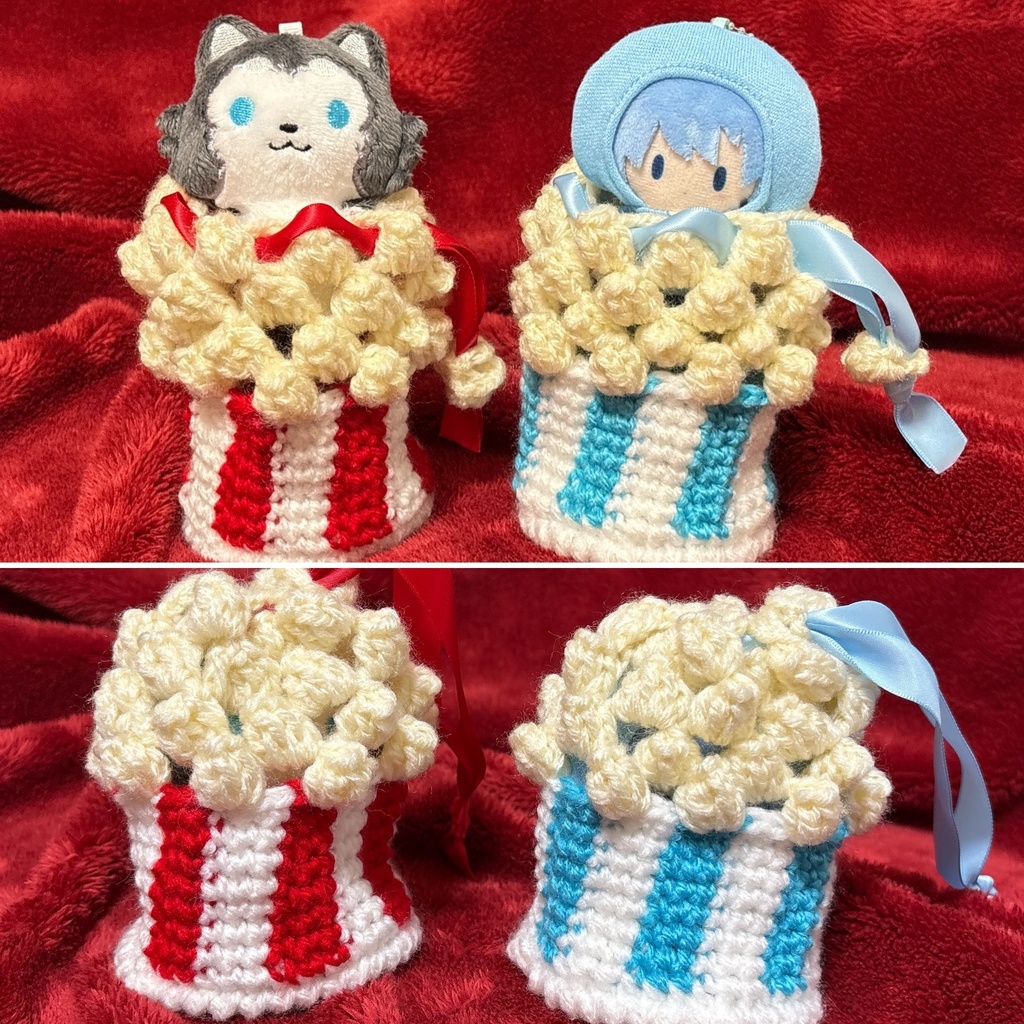 ポップコーンの巾着袋