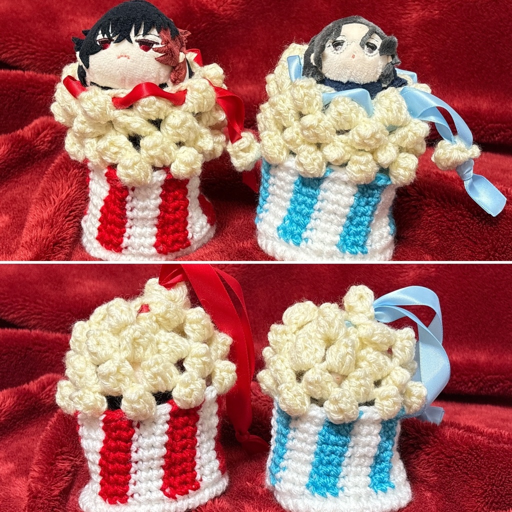 ポップコーンの巾着袋