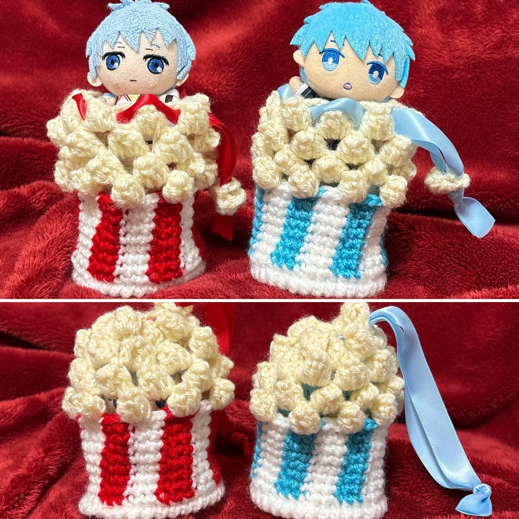 ポップコーンの巾着袋