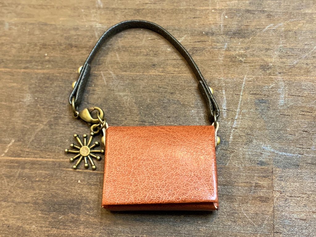 斜めがけカバン こげ茶/茶色【オビツ11サイズ】Ver1.3