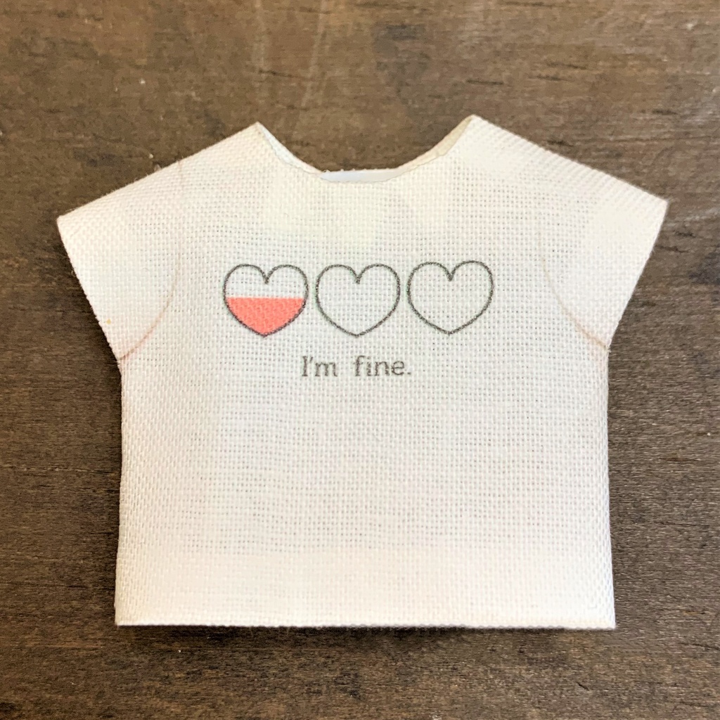 オビツ11サイズTシャツ『アイムファイン』