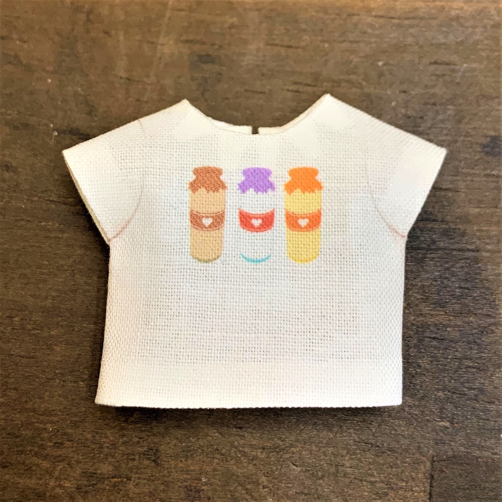 オビツ11サイズTシャツ『牛乳瓶』