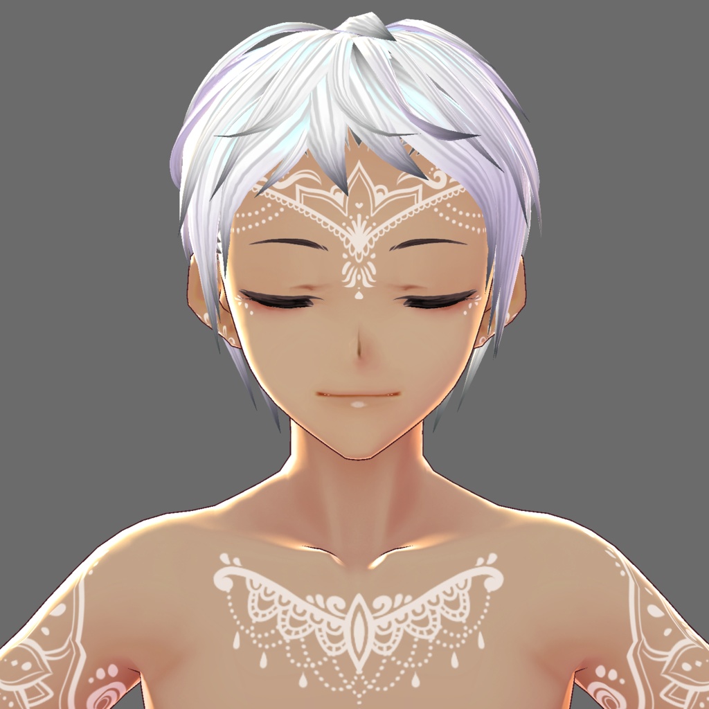 【Vroid テクスチャ】オアシスのタトゥー