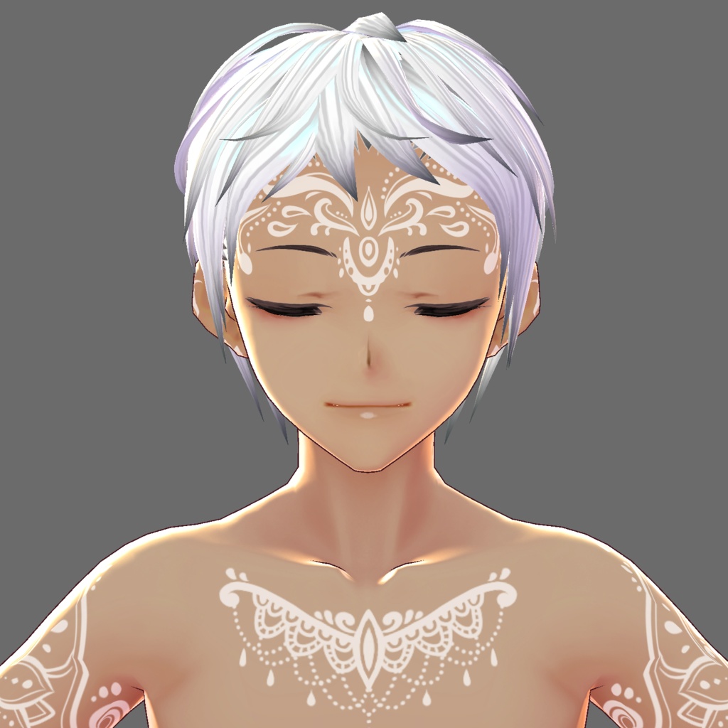 【Vroid テクスチャ】オアシスのタトゥー