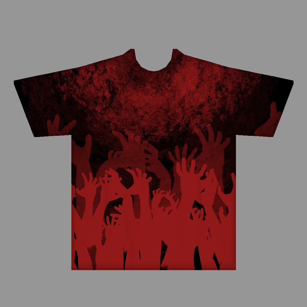 【VRoid】おもしろTシャツ12種類詰め合わせ【テクスチャ】