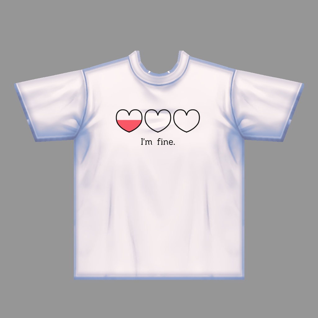 【VRoid】おもしろTシャツ12種類詰め合わせ【テクスチャ】