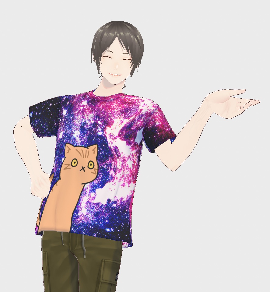 【VRoid】おもしろTシャツ12種類詰め合わせ【テクスチャ】