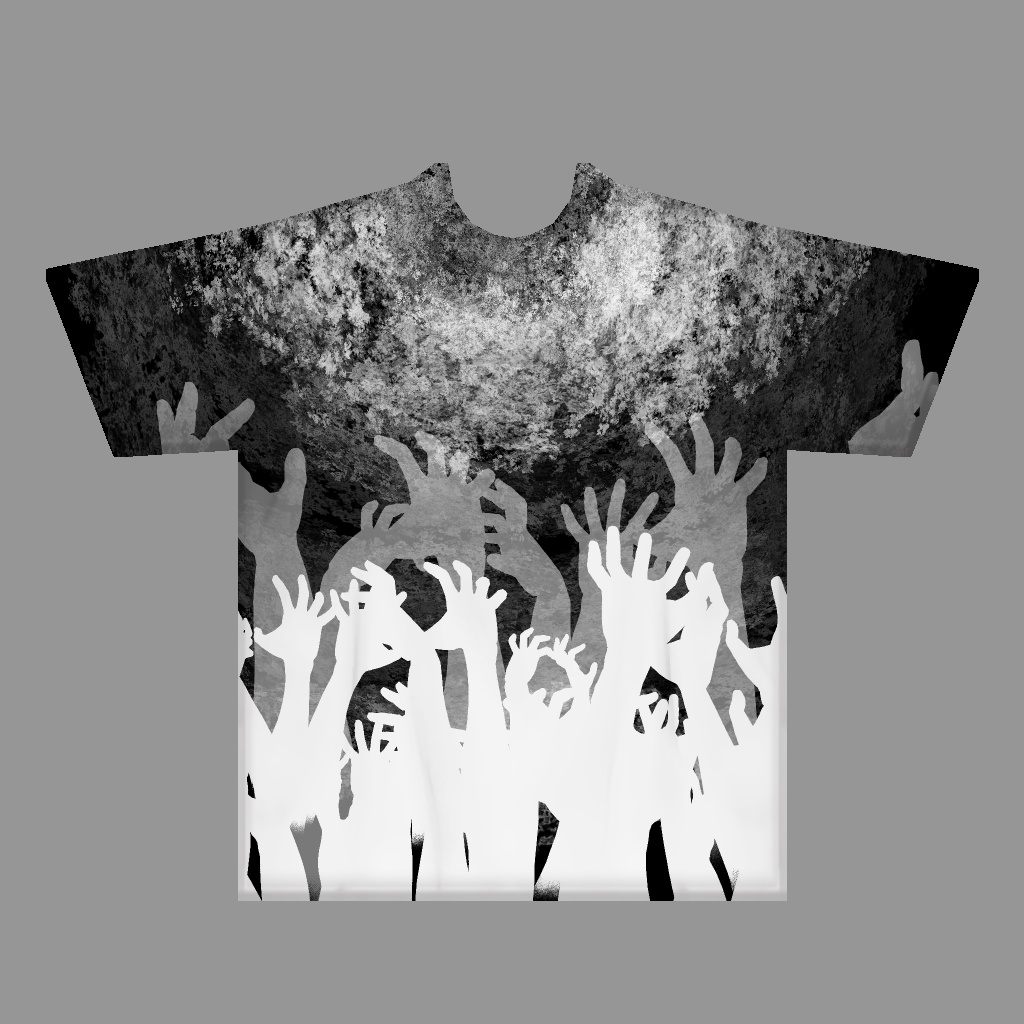 【VRoid】おもしろTシャツ12種類詰め合わせ【テクスチャ】