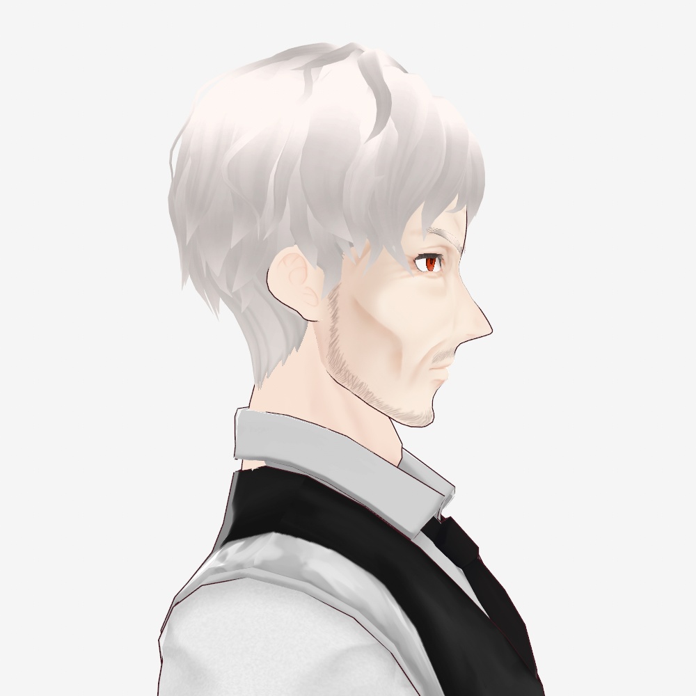 VRoid用『おじさん風 フェイステクスチャ』