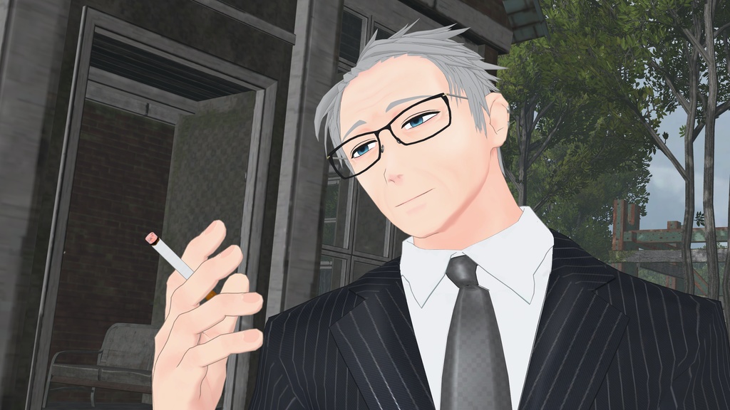 掛矢専用『おじさん風フェイスメイクテクスチャ』