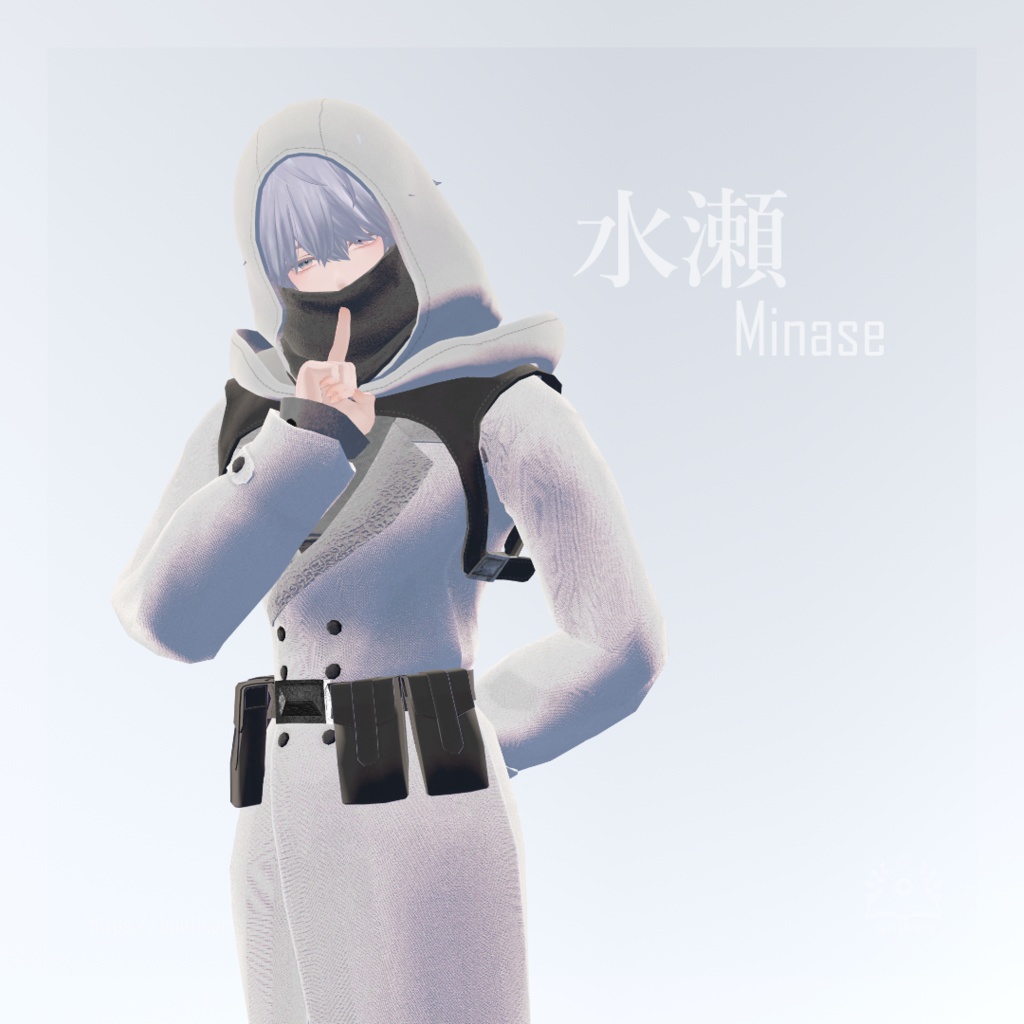 【7アバター対応】TacticalAbaya【アバター用衣装】