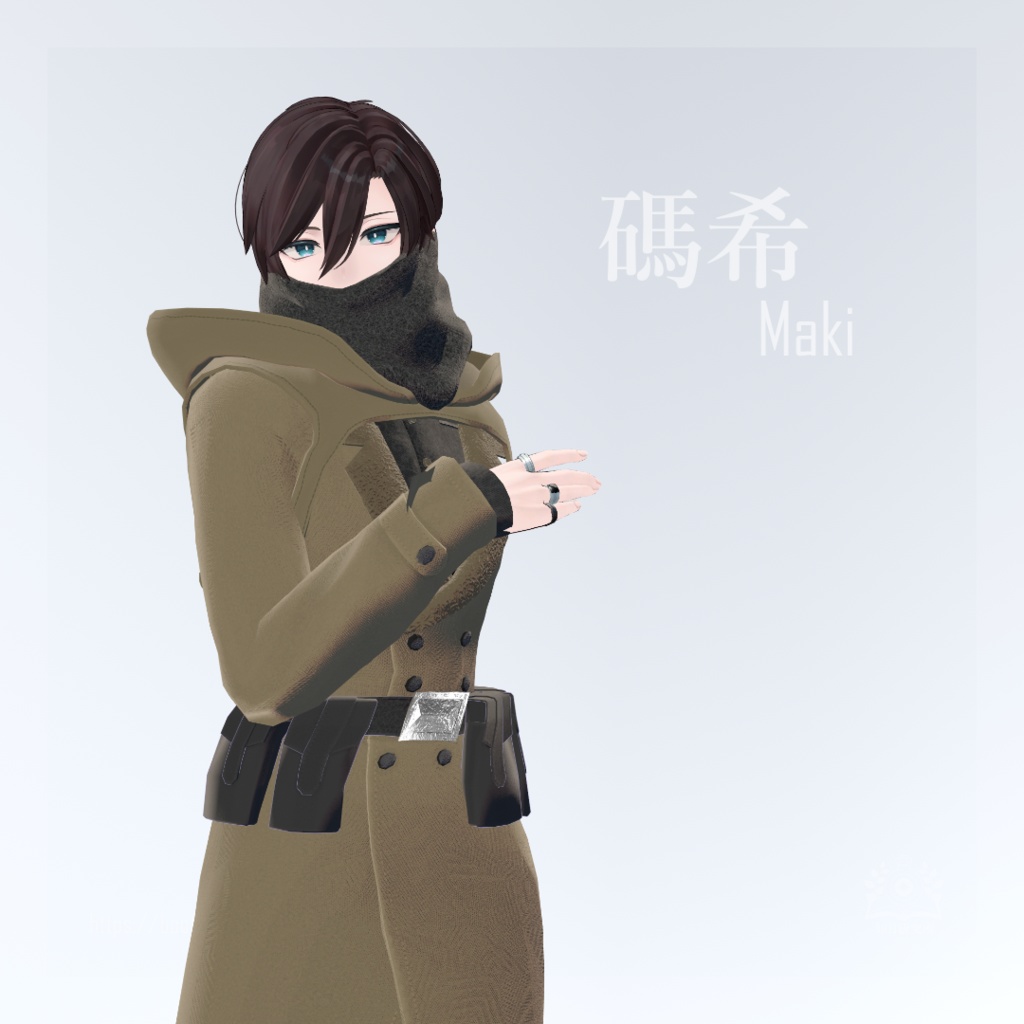 【7アバター対応】TacticalAbaya【アバター用衣装】