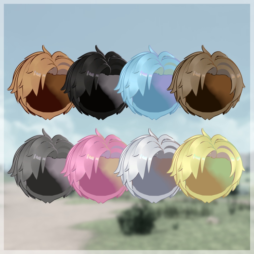 【カラバリ8種】まめやんちゃショート【まめひなた専用】