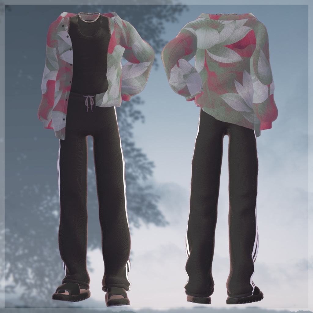 【カラバリ22種】Nocturnal ramble【6Avatar対応】