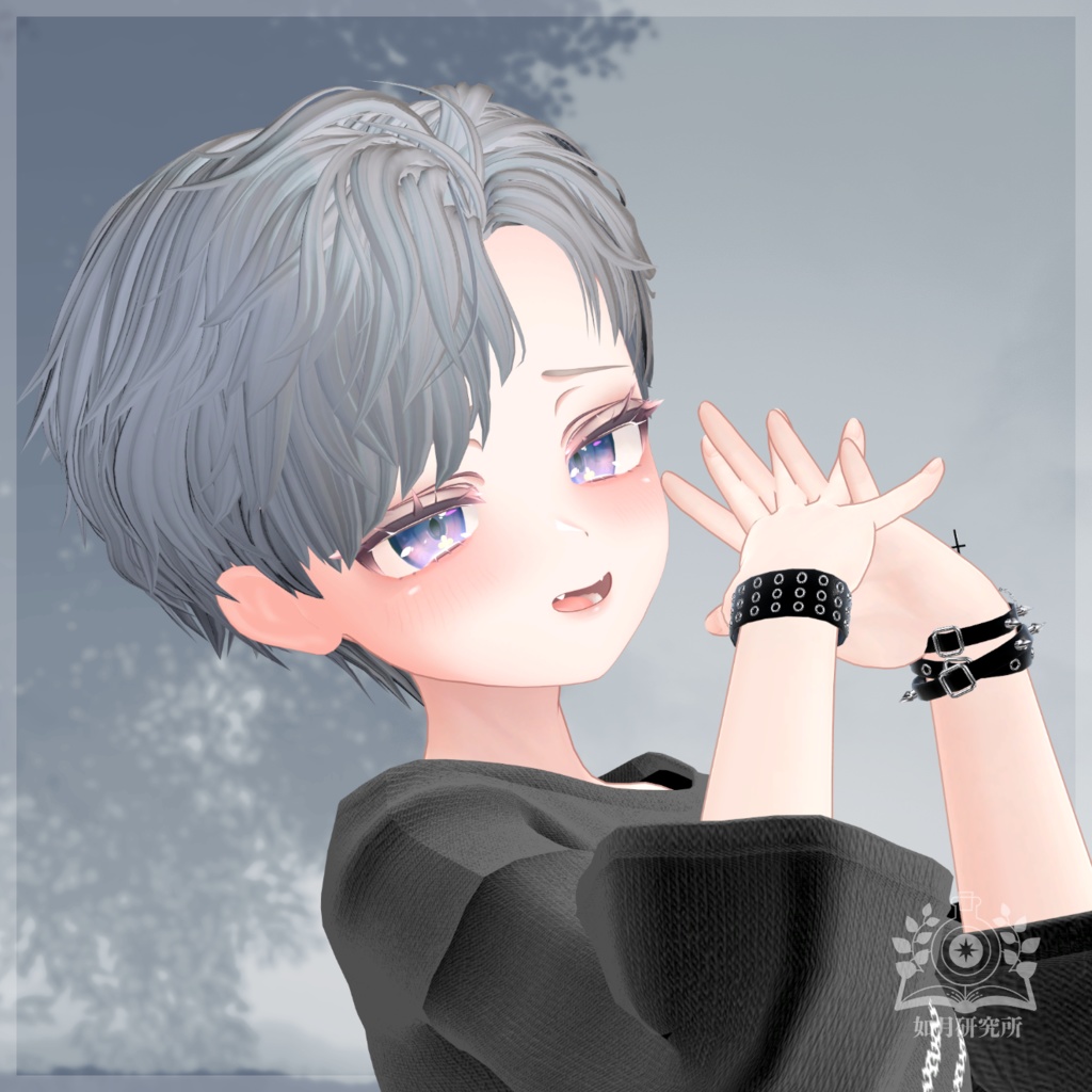 【10Avatar対応】ZakuwakeShortHair【3D髪型】