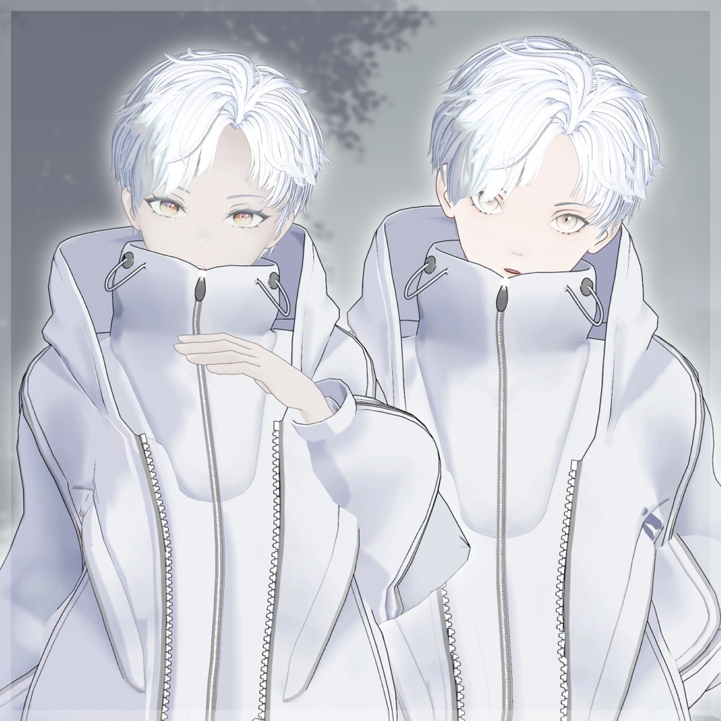 【12Avatar対応】ZakuwakeShortHair【3D髪型】