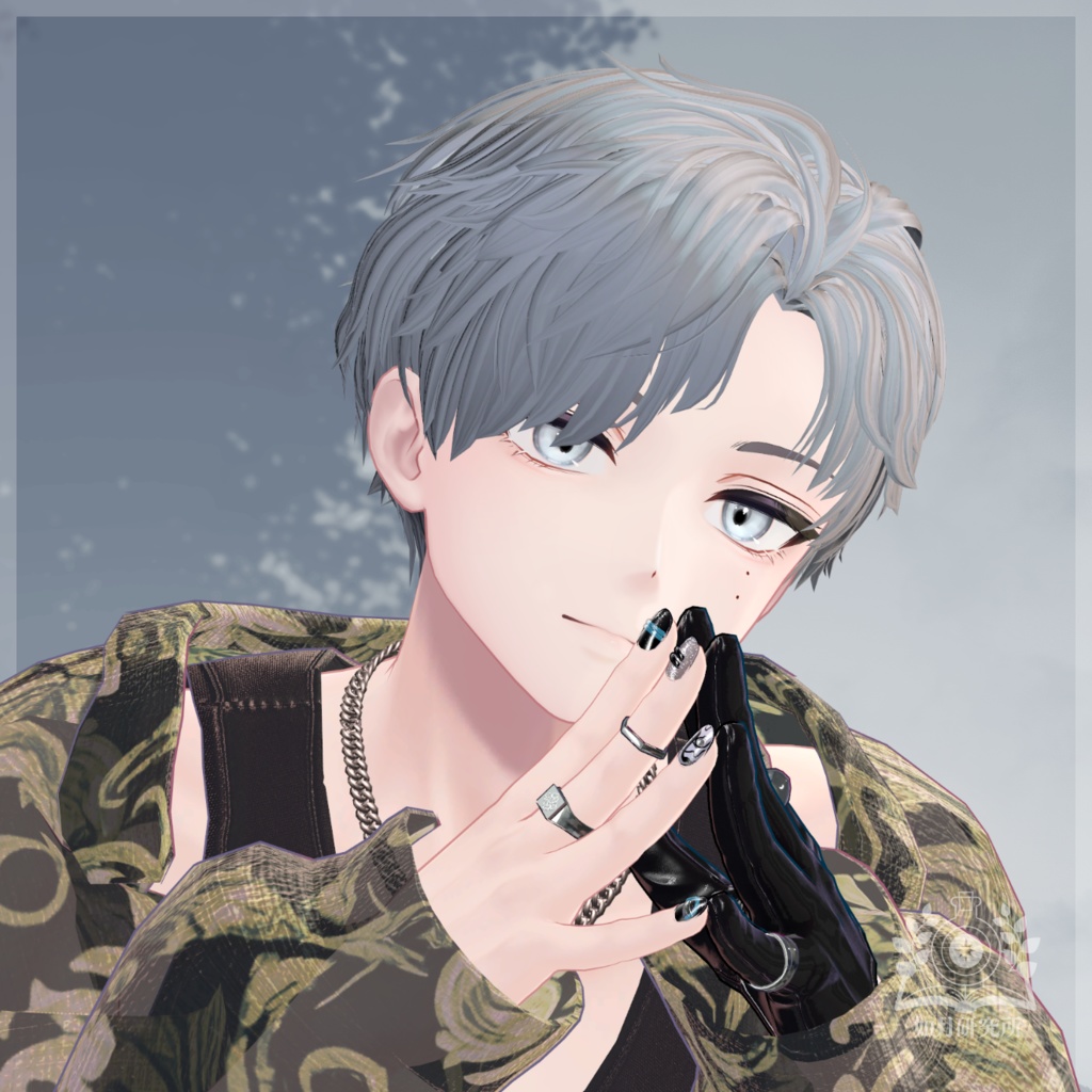 【10Avatar対応】ZakuwakeShortHair【3D髪型】