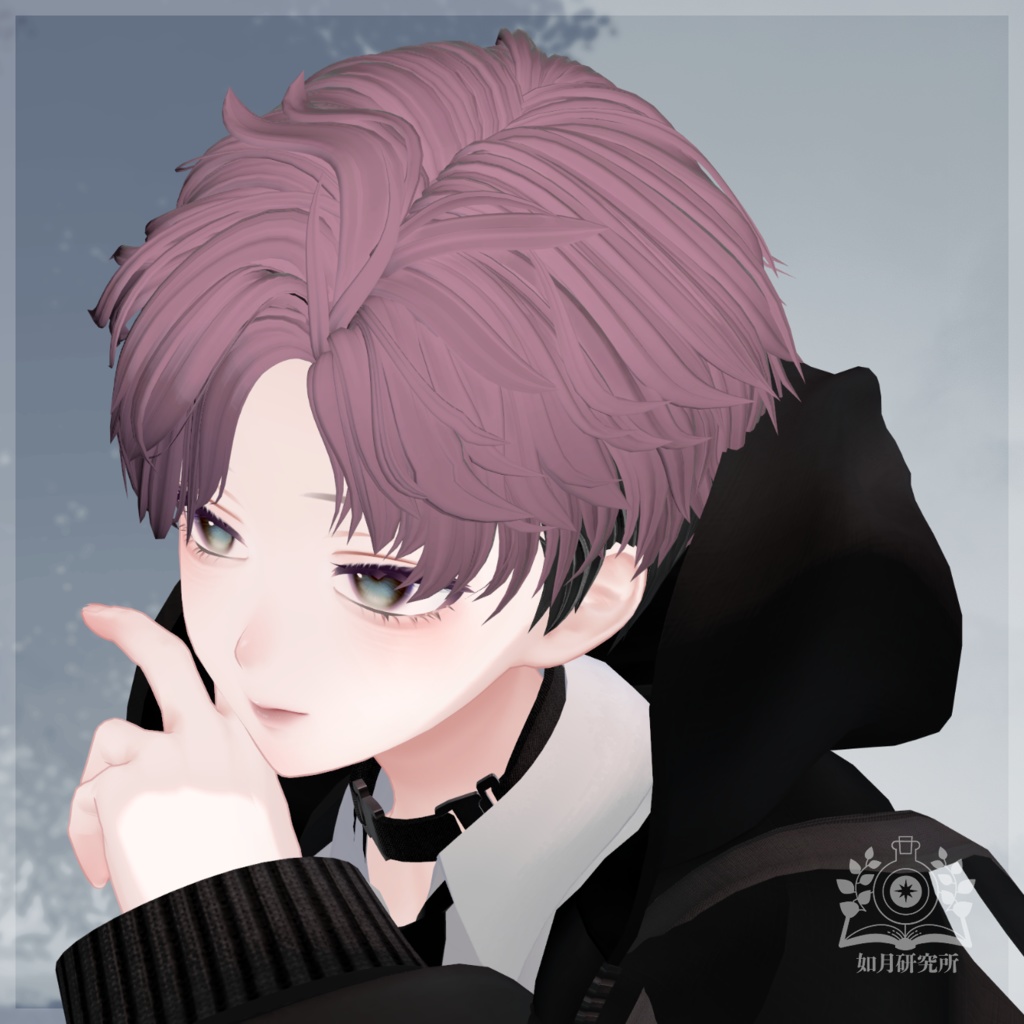 【10Avatar対応】ZakuwakeShortHair【3D髪型】