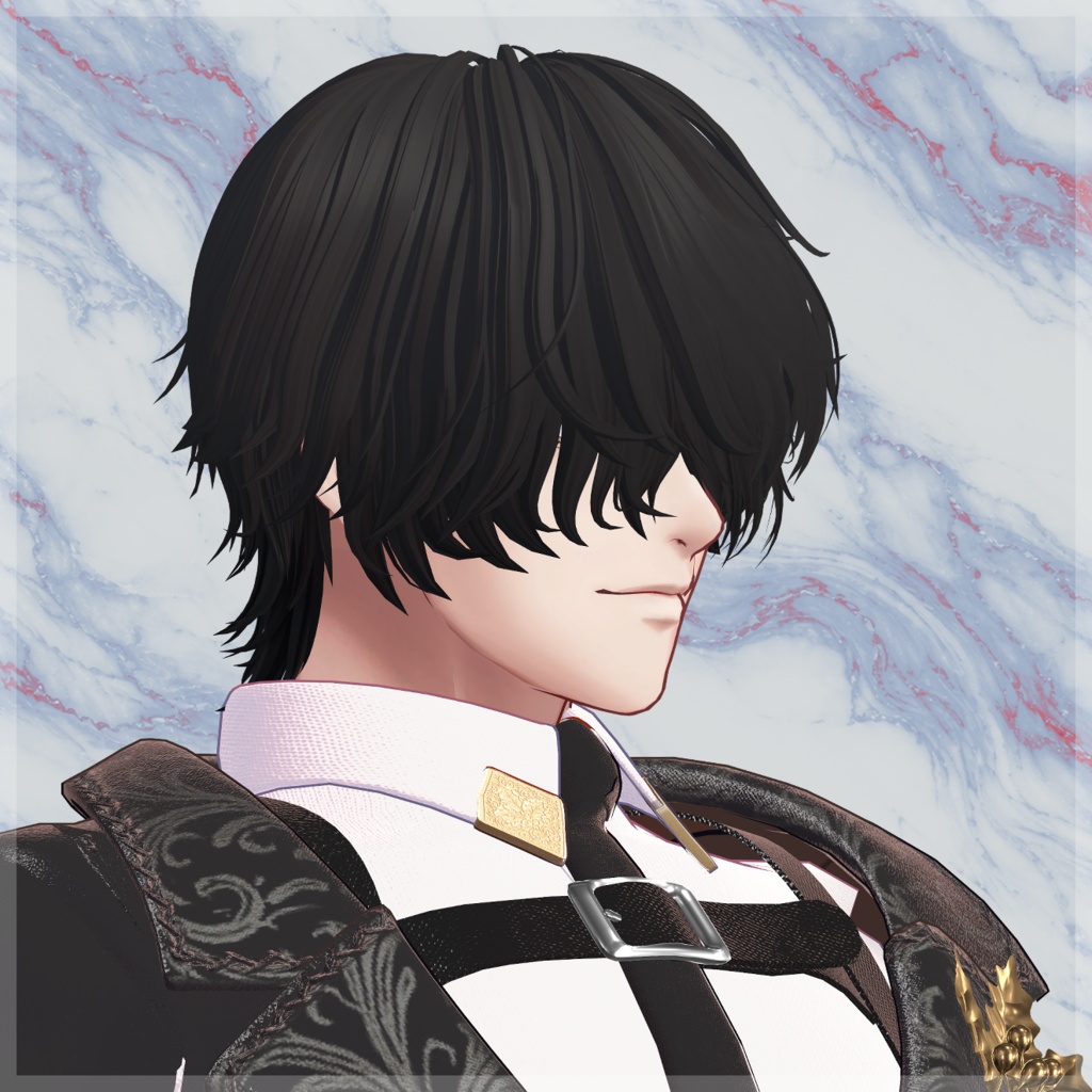 【8Avatar対応】Ricewave MashHair【アバター用髪型】