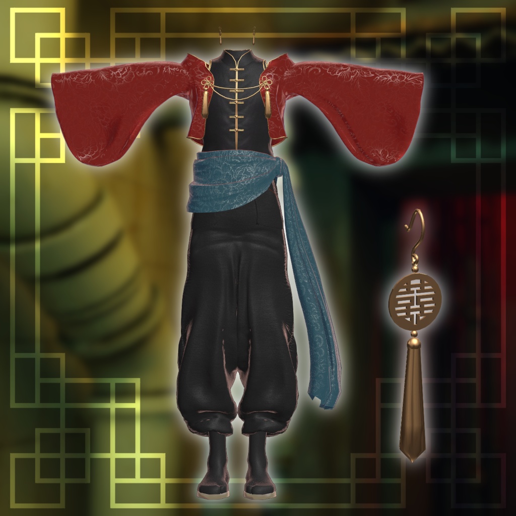 🌸春節チャイナ ー Chunjie-TangSuit🏮【5Avatar対応】