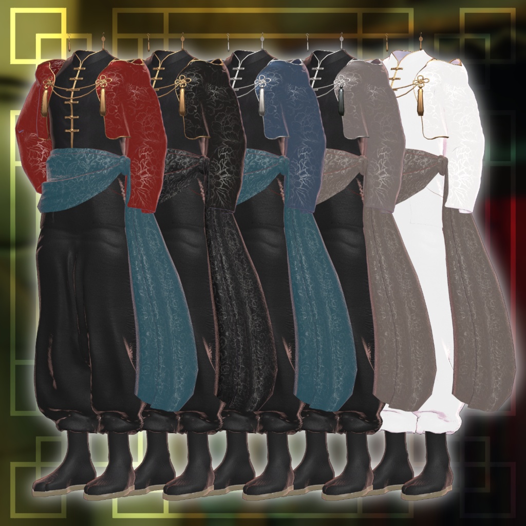 🌸春節チャイナ ー Chunjie-TangSuit🏮【5Avatar対応】