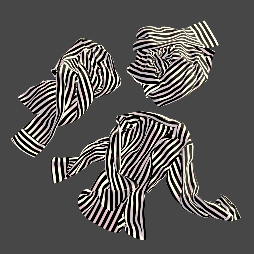 ぐちゃっと置かれたシャツ